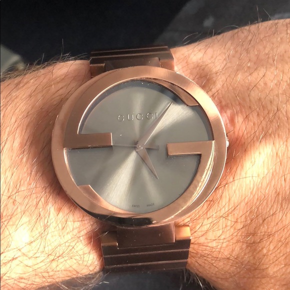 Gucci rose gold watch